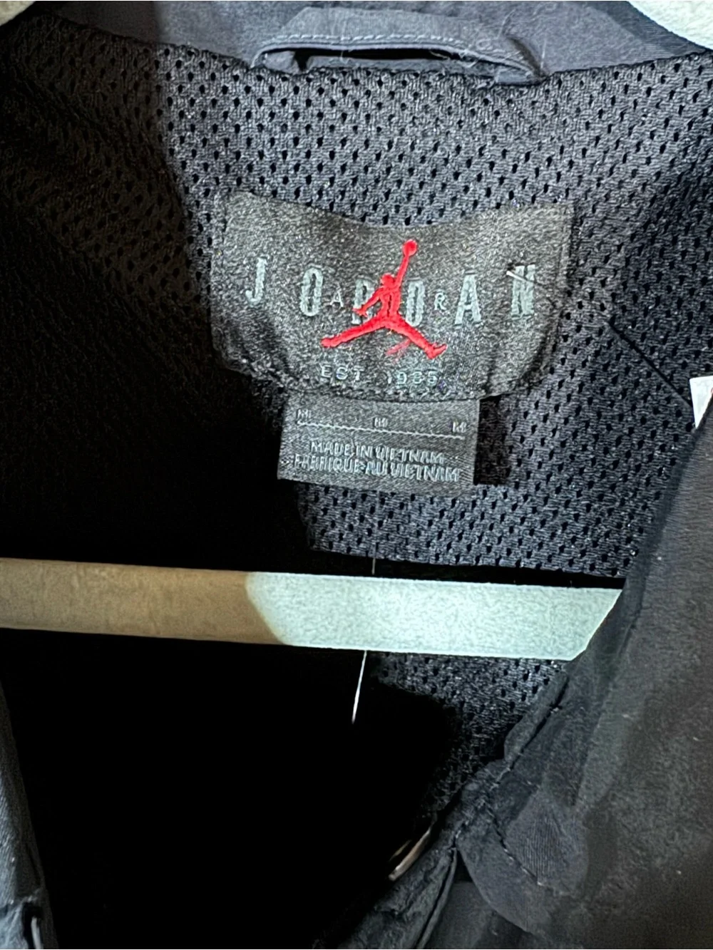 Men's Black Nike Jordan Sports Jacket Size Medium‎ NWT